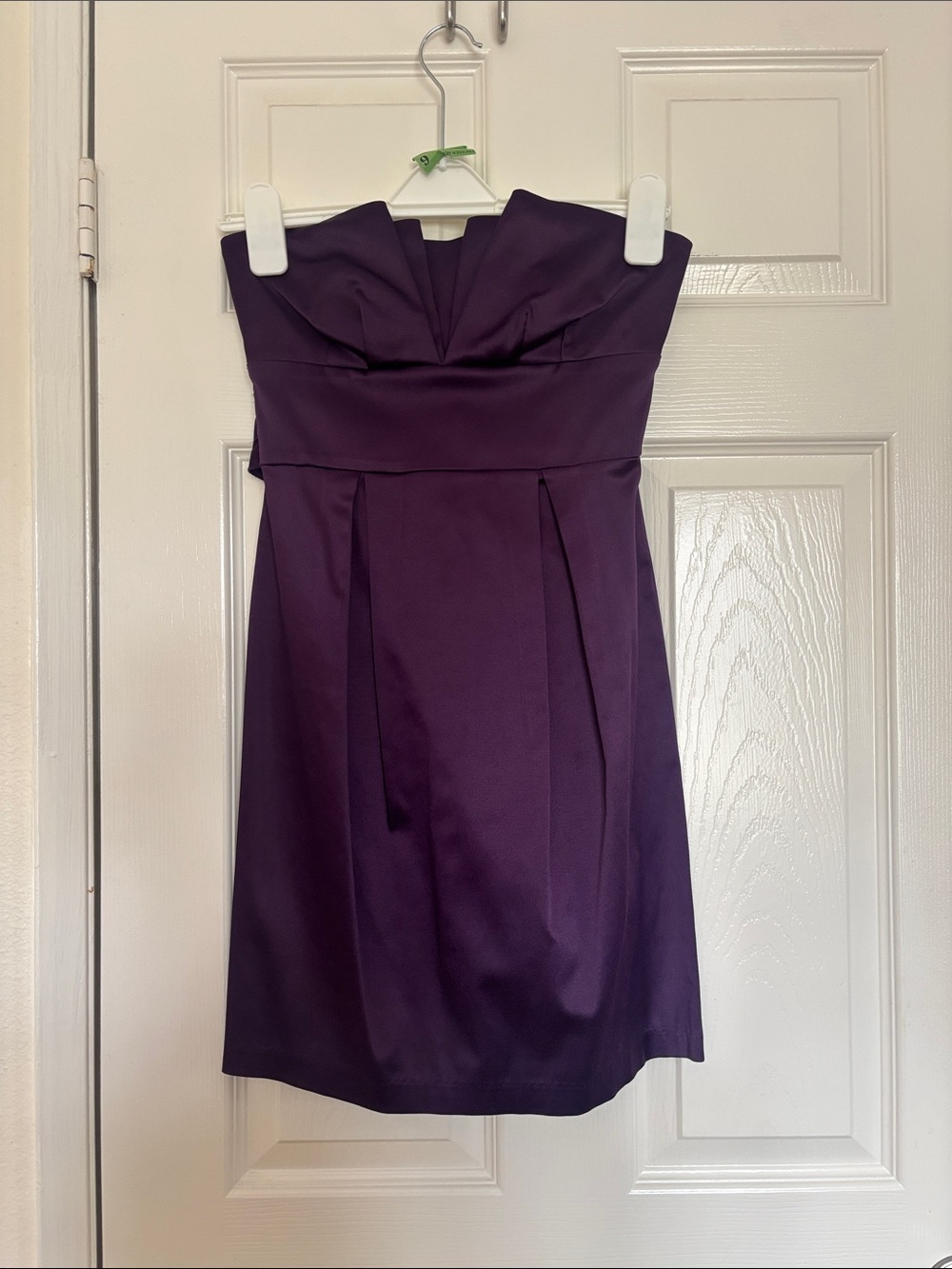 Teeze Me Strapless Deep Purple Cocktail Dress